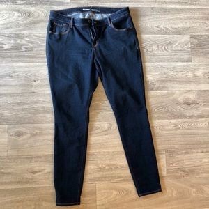 Old Navy rockstar dark wash jeans